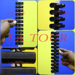 BARRETTE DOMINO 25MM²...