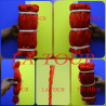 CORDE MACON Ø 02MM 50ML NYLON ROUGE