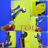 ROBINET LAVABO A BOISSEAU 1/4 TOUR FAUCET CHROME