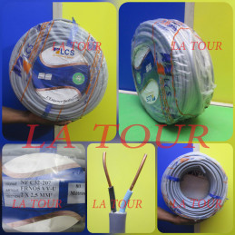 CABLE VGV RIGIDE 2x02,50MM²...