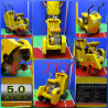 SCIE DE SOL A ESSENCE 5HP 300MM (10AEY20) N°14 BETON ET ASPHALTE JAUNE