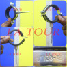 COLLIER ATLAS LAITON CHROME Ø 125