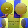 DISQUE A COUPER DIAMANTE SCIE DE SOL Ø 16"x10x50MM GALVA JAUNE
