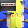 FILTRE A EAU Ø 32 CAPACITE 2 LITRE REF.(WF02A) LEO TRANSPARENT NOIR