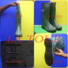 BOTTES CAOUTCHOUC N°45 PROMAX VERTE SEMELLE NOIR