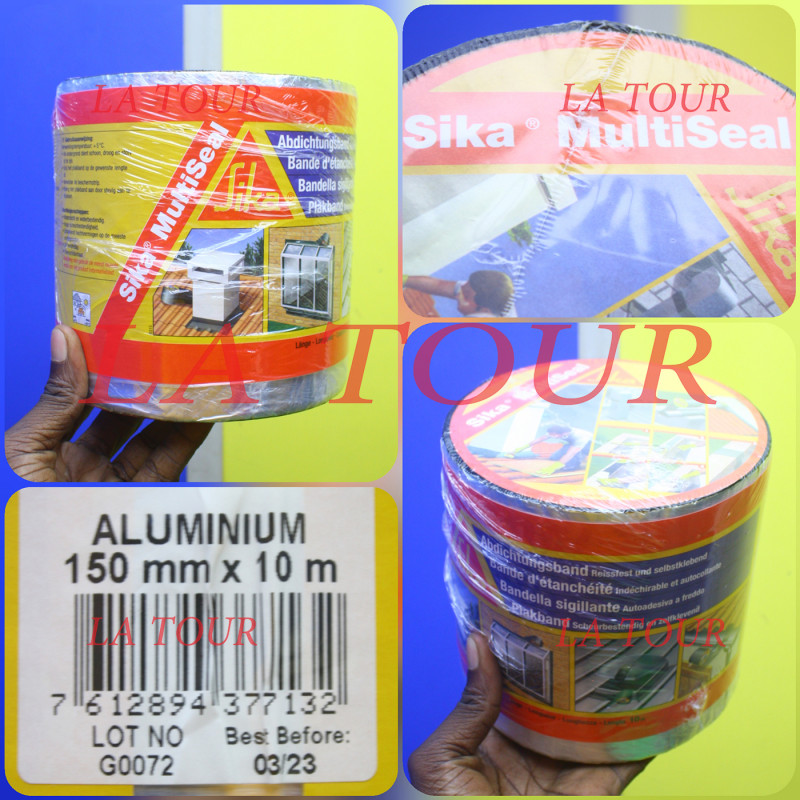 Sika Multiseal Aluminium, Bande d'étanchéité autocollante