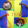 CLIP BATTERIE (CABLE APPOINT) 1000A BOOSTER CABLE ROUGE NOIR