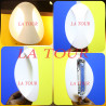 APPLIQUE MURALE LED 07W OVAL JIN DEL BLANC