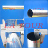 TUYAU GALVANISE Ø 33/42 (1¼)'' 5,30ML Ep. 1,00MM NON FILETE GALVA