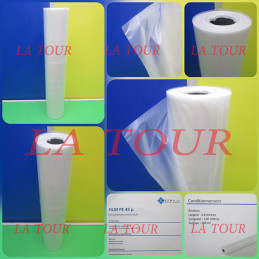 FILM PROTECTION POLYANE ROULEAU PLIE(H:1,60ML) 150M 240M² BETRA BEIGE