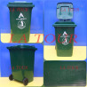 POUBELLE EN PLASTIQUE 240L A ROULETTES VERT POUBELLE EN PLASTIQUE 240L A ROULETTES VERT