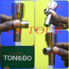 ROBINET EQUERRE DOUCHE 15/21 TETE DECORE 1/4 TOUR TONOBO CHROME