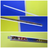 SUPPORT FAUX PLAFOND ACIER RAIL 3,60ML ENTRETOISE BLANC ACOUSTIQUES