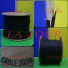 CÂBLE CAMERA VIDEO COAXIAL RG 59+2C BEGIN NOIR 1ML EN DETAIL