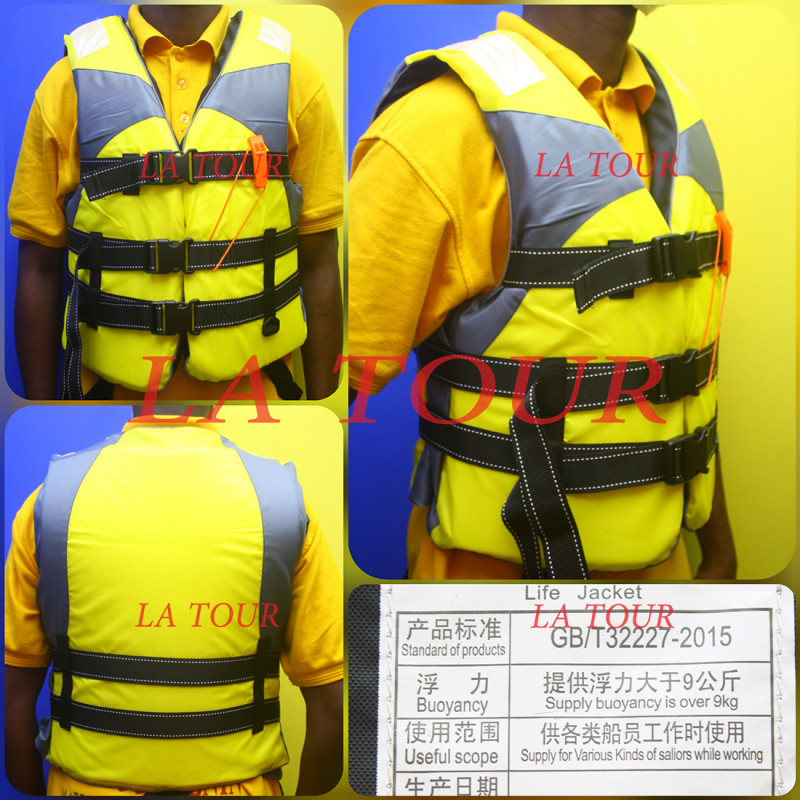 Gilet de sécurité jaune Life Safety Products*