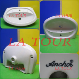 LAVABO TOP ANCHOR BLANC