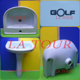 LAVABO GOLF BLEU