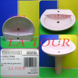 LAVABO CHRISTINA GRAVENA ROSE