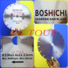 DISQUE A COUPER DIAMANTE Ø 230x2,4x22,2MM BOSHICHI PROFESSIONAL GALVA