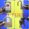 CADENAS INCOPIABLE 70MM 4 CLÉS EXTRA NOCIA CHROME