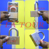 CADENAS INCOPIABLE 70MM 3 CLES TOP SECURITY LOCK SOLXD CHROME