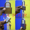 CADENAS BAGLOCK EXTRA PLUS BIRD 3 CLES LOT DE 6