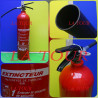 EXTINCTEUR CO2 EVAPORISATEUR DE DIOXYDE DE CARBONE 05KG RF(89B) ROT