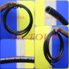 TUYAU A GAZ Ø 20 (5/16'') 01ML AIR HOSE NOIR EN DETAIL
