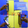 MITIGEUR LAVABO BEC ROND (HOMME) DÉCORE PATE CHROME INOXYDABLE
