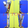 POIGNÉE SERRURE A CYLINDRE NOUVO VIRIL CHINE CHROME MIROIR