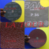 DISQUE A PONCER (FIBRE) Ø 180 22MM GRAIN 36 REF.(V04A) SAIT ROUGE DISQUE A PONCER (FIBRE) Ø 180 22MM GRAIN 36 REF.(V04A) SAIT ROUGE