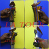 MITIGEUR LAVABO A TETE PLATIQUE TON BOIS