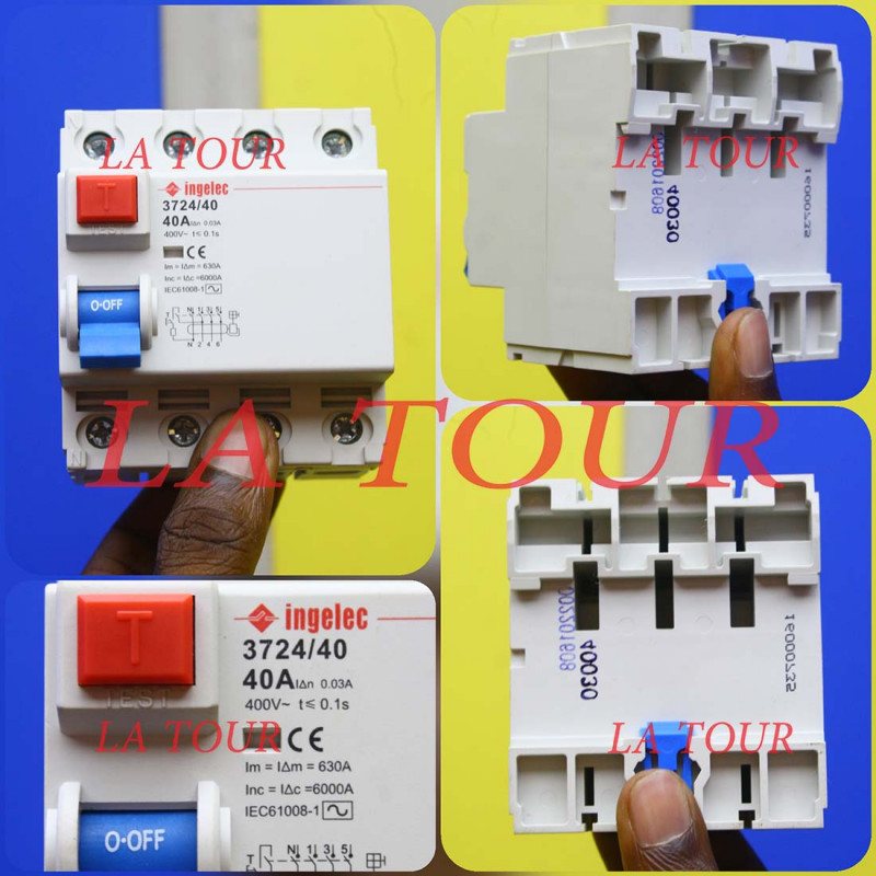 Interrupteur différentiel - Tétra-type A 30mA-40A à prix mini