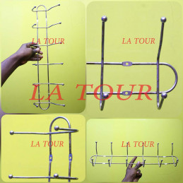 PORTE MANTEAU A 06 CROCHETS...