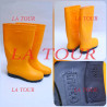 BOTTES CAOUTCHOUC N°41 REF.(SSH092L.41) INGCO JAUNE SEMELLE NOIRE