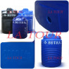 CITERNE PLASTIQUE TANK 2000L (HAUT 170xØ 133)CM A VISSER BETRA BLEU