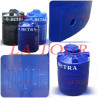 CITERNE PLASTIQUE TANK 1000L (HAUT 140xØ 107)CM A VISSER BETRA BLEU