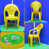 CHAISE PLASTIQUE BÉBÉ 0,5KG JAUNE