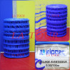 GRILLAGE AVERTISSEUR PLASTIQUE (0,30x100)ML SIPPEC BLEU