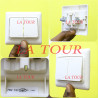 INTERRUPTEUR DOUBLE ALLUMAGE LEGRAND KAPTIKA REF.(782132) IVOIR