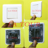 INTERRUPTEUR SIMPLE ALLUMAGE LEGRAND MOSAIQUE