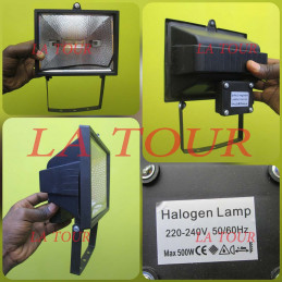 PROJECTEUR HALOGENE 500W...