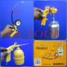 OUTIL PNEUMATIQUE 5PIECES REF.(AKT0051) INGCO JAUNE NOIR CHROME