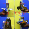 MITIGEUR BAIN DOUCHE BOUT POINTU (POMME+FLEXILE) SC GEDEYA DOLPHIN CHROME
