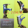 ROBINET LAVABO MITIGEUR ZOROW ENGLAND CHAMPAGNE