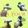 ROBINET EQUERRE 12/17 CHROME 1/4 TOUR