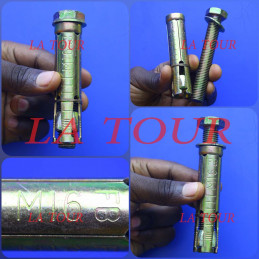 CHEVILLE METALLIQUE M16 Ø...