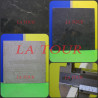GRES POLI CHINOIS 60x60 (BORA NERO GLOSSY)  MOUCHETTE GRIS FONCE