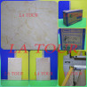FAÏENCE 25x40 REF.(25329) MARBRE BEIGE JAUNE