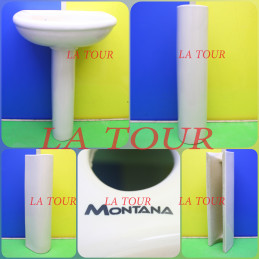 COLONNE LAVABO MONTANA BLANC